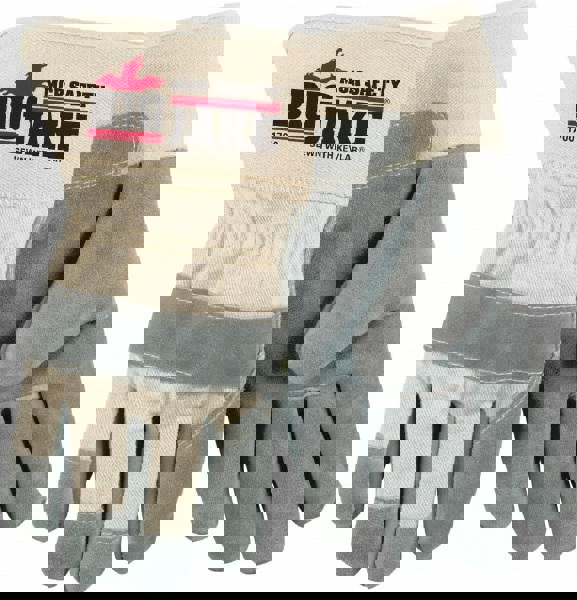 Leather Work Gloves Safety Cuff